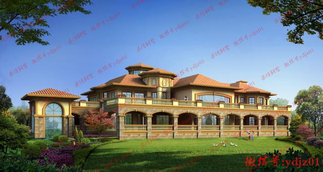 農村歐式別墅，10年內很難有人超越！