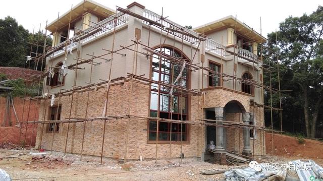 湖南人真的會算計，30萬建套二層半歐式豪華鄉(xiāng)村別墅