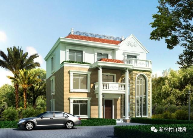 三層經濟型鄉村別墅，沒有三生三世，但你可以建在十里桃林