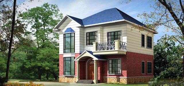 適合農村宅基地大小，這3套二層別墅，22萬拿下！（含圖紙）