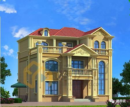 鄉村明星別墅！一款男女老少都喜愛的農村別墅戶型