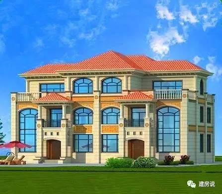 鄉村明星別墅！一款男女老少都喜愛的農村別墅戶型