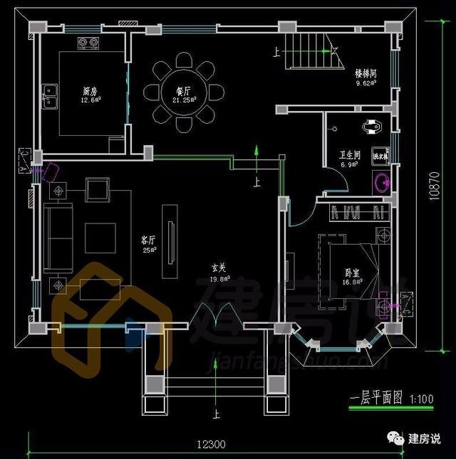 鄉村明星別墅！一款男女老少都喜愛的農村別墅戶型
