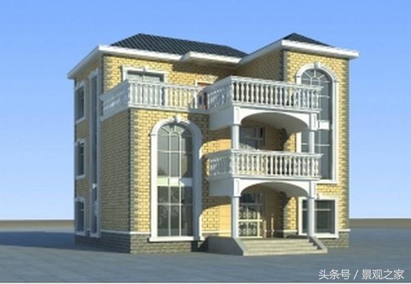 6套三層農村別墅戶型圖賞析 適合農村自建房