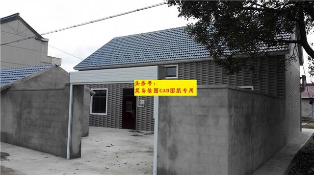 16萬建2層別墅，木結構框架斜頂，冬暖夏涼帶天井及后庭院