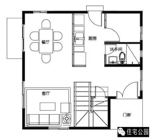現代風格別墅，動靜分明，居住安靜、舒適