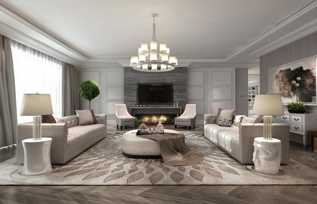 450㎡私人現代別墅，上下兩層，雅致而有品質的家居生活