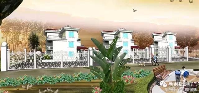 5套農(nóng)村實用小別墅戶型，二三層都有，附各套平面圖