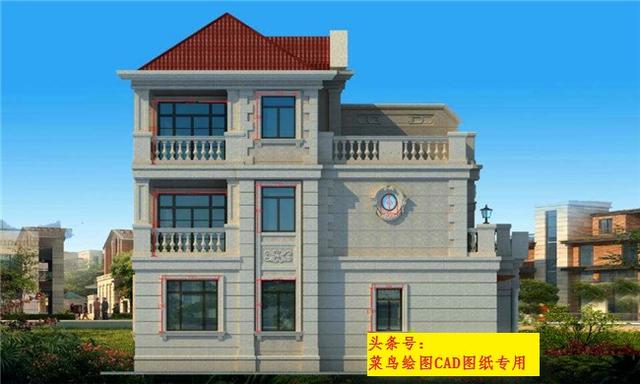 39萬(wàn)建雙拼（單戶）別墅，2套造型方案、高檔大氣帶車庫(kù)大露臺(tái)