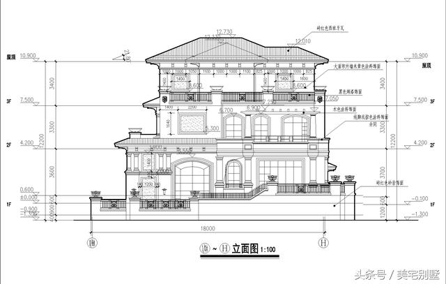 18X18超級豪華歐式別墅，您想要的功能它都有