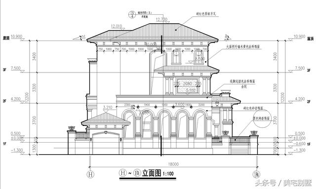 18X18超級豪華歐式別墅，您想要的功能它都有