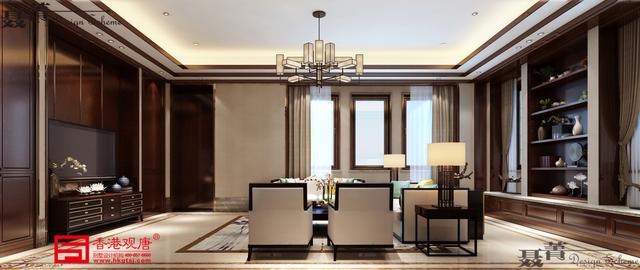 銀韻芳華中海鉑宮中式風格別墅裝修設計欣賞