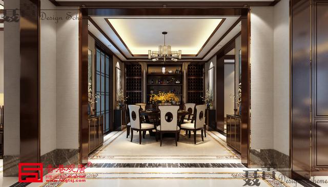 銀韻芳華中海鉑宮中式風格別墅裝修設計欣賞