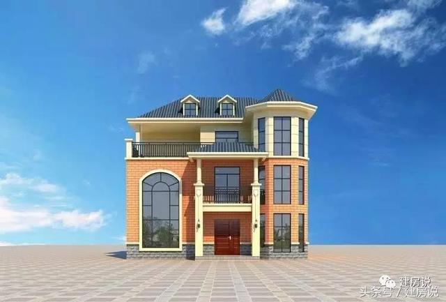 無法抗拒的美墅！三層復式客廳帶涼亭露臺別墅設計欣賞