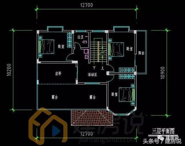 無法抗拒的美墅！三層復式客廳帶涼亭露臺別墅設計欣賞