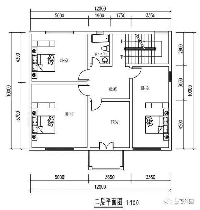 網友曬別墅12X10米，380平，內設7臥室！