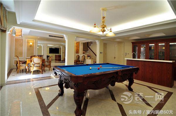 挑空美式別墅低調奢華 深圳別墅裝修設計參考實景案例