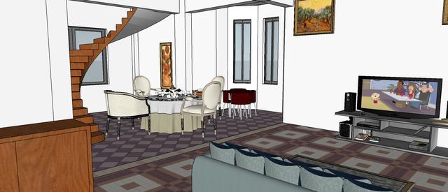 易蓋房圖紙：12X11米農村別墅，挑空客廳+旋轉樓梯，戶型棒