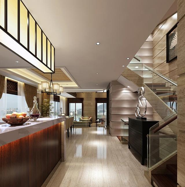 460平米別墅 現代新中式室內設計風格