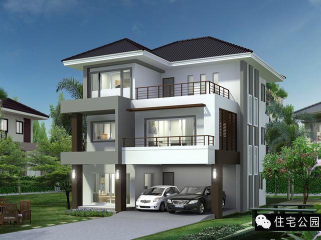 3層別墅，時尚外觀，實用戶型