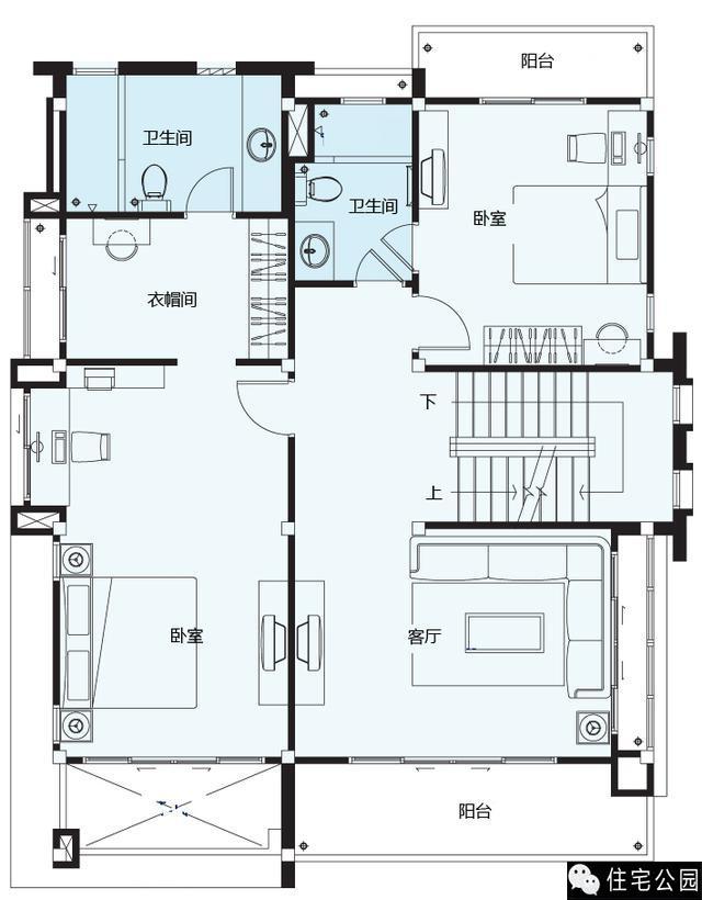3層別墅，時尚外觀，實用戶型