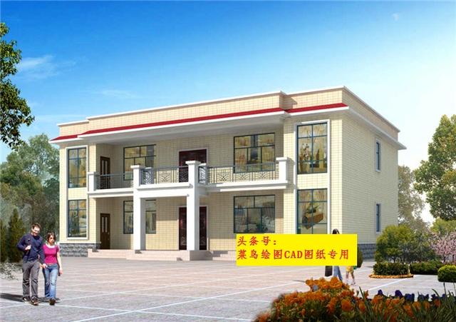 24萬建2層別墅！農村實用型，一戶一層樓，三室二廳一廚一衛