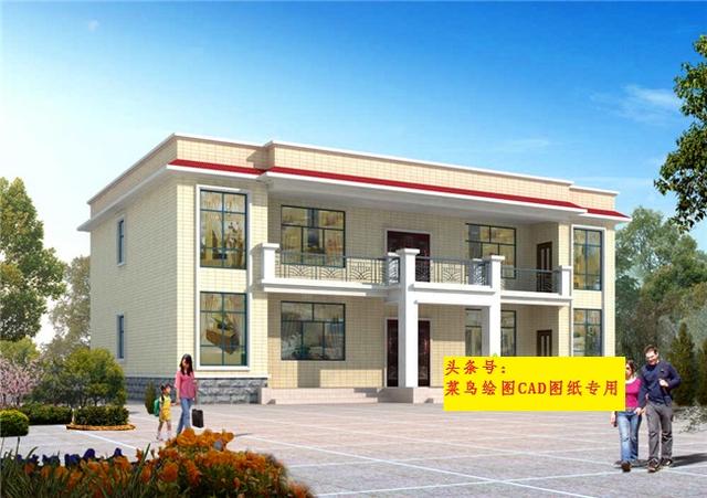 24萬建2層別墅！農村實用型，一戶一層樓，三室二廳一廚一衛