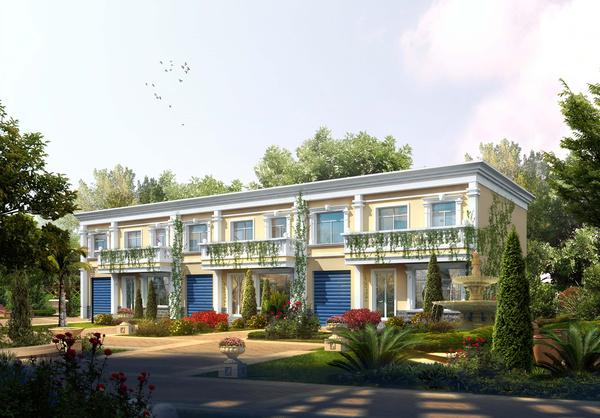 16套雙拼別墅合集，家有二胎這樣建別墅更實(shí)在哦