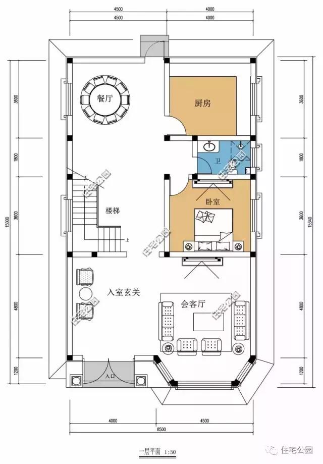 狹長宅地，好房依舊蓋得起，21萬打造精致雙層別墅！