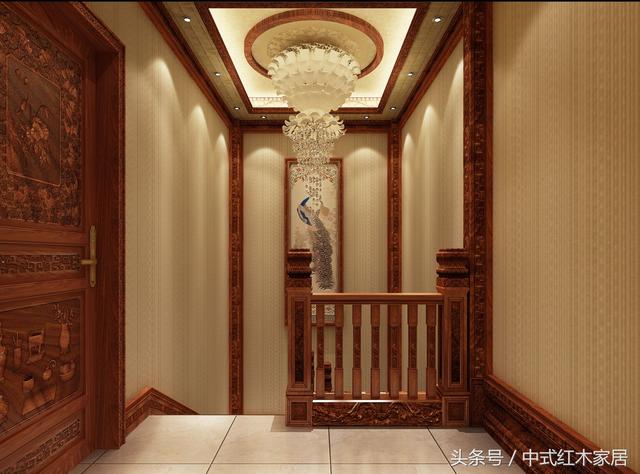 中式紅木家裝裝修豪宅別墅如夢回清朝