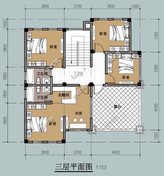 三套歐式別墅自建房戶型，含預算