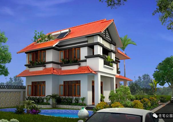 12X10米小別墅，洋氣外觀，舒適布局！