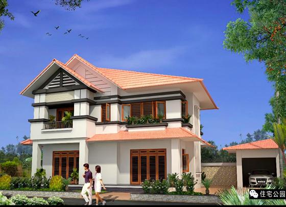 12X10米小別墅，洋氣外觀，舒適布局！