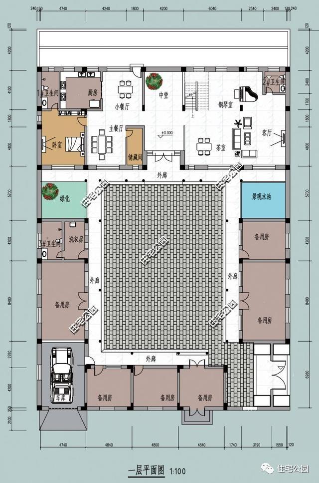 四合院的三種形式，你們村還能建四合院么？
