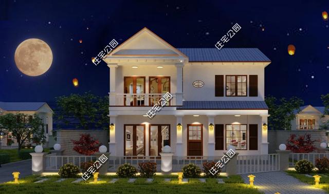 30萬享庭院生活，精選3款農村別墅圖紙，院子花園都有