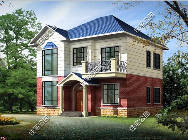 30萬享庭院生活，精選3款農村別墅圖紙，院子花園都有