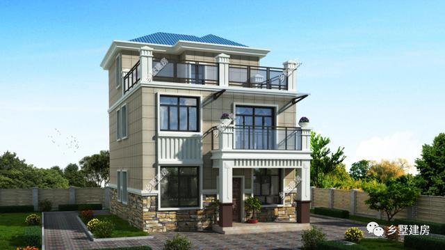 520福利大放送-農村超火豪華套餐自建別墅圖，風格各有不同！