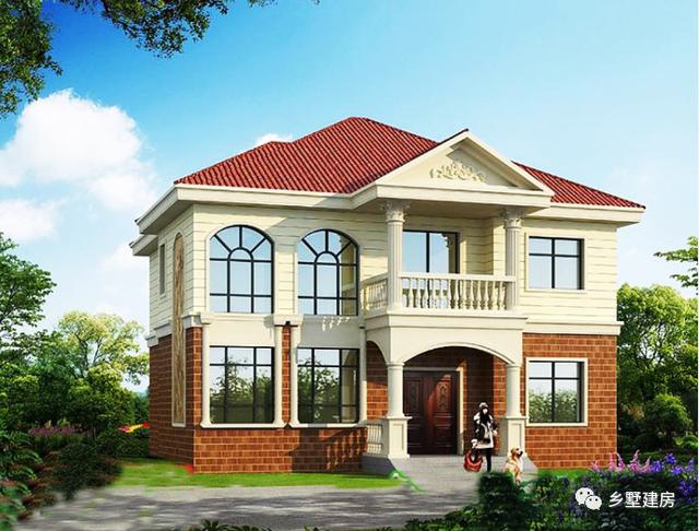 520福利大放送-農村超火豪華套餐自建別墅圖，風格各有不同！