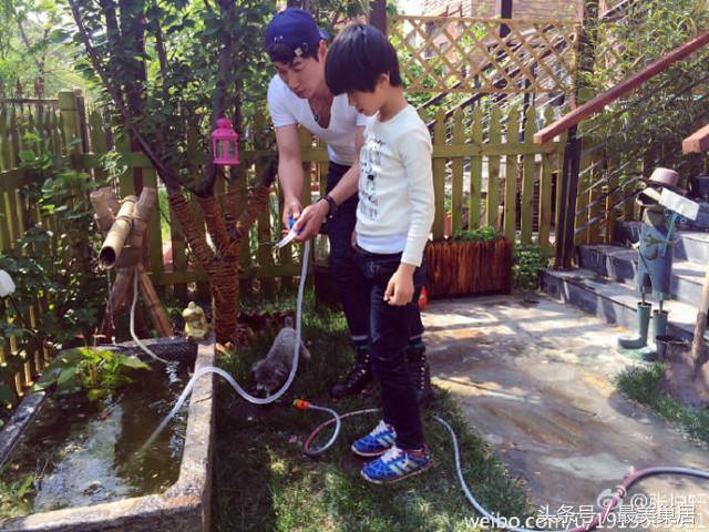 天天爸張亮大別墅裝修如此宜居 那么會做飯 真是模特界一股清涼