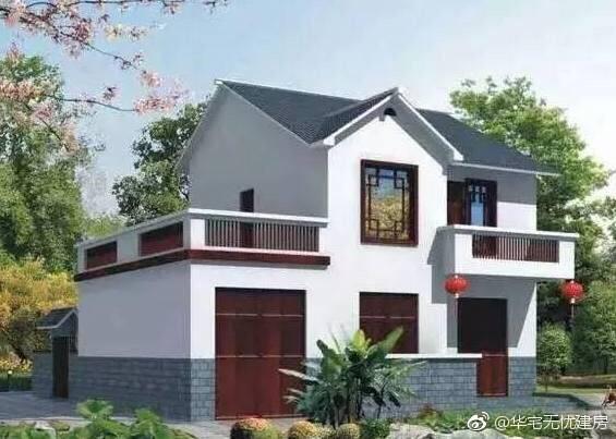 三套簡單施工的農村別墅圖，錢包不富裕照樣蓋新房