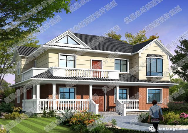 多功能別墅施工圖 全套45萬17×11三層2廳8室7衛帶多儲藏室套間多陽臺 夢想中的房子