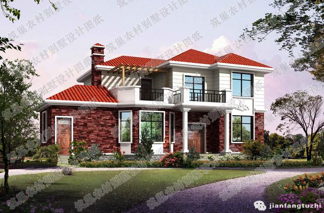 多功能別墅施工圖 全套45萬17×11三層2廳8室7衛帶多儲藏室套間多陽臺 夢想中的房子