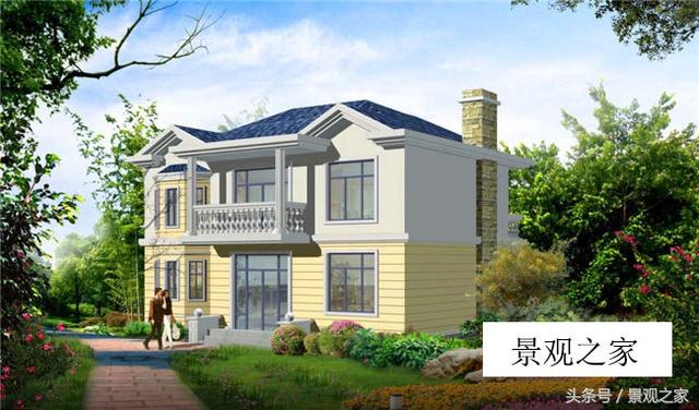 10套二層別墅效果圖賞析 農村自建房推薦