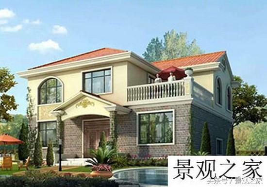 10套二層別墅效果圖賞析 農村自建房推薦