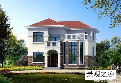 10套二層別墅效果圖賞析 農村自建房推薦