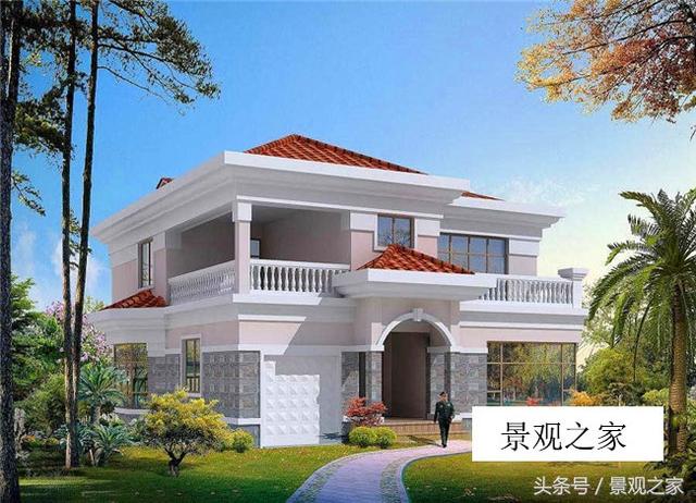 10套二層別墅效果圖賞析 農村自建房推薦