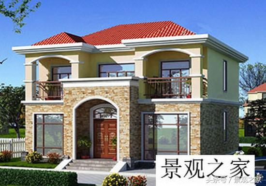 10套二層別墅效果圖賞析 農村自建房推薦