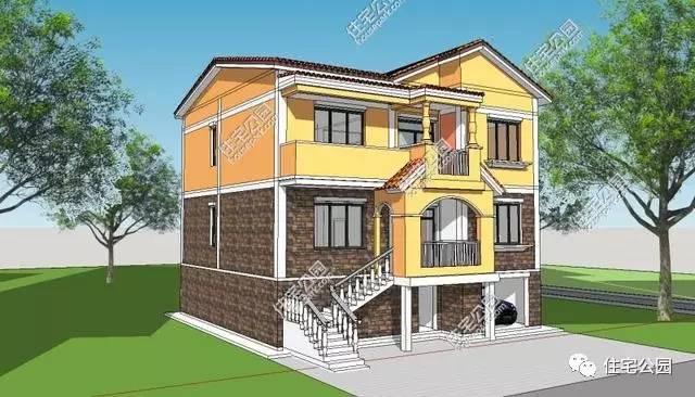 精選6套農村新別墅，30萬建一套，您選哪套？