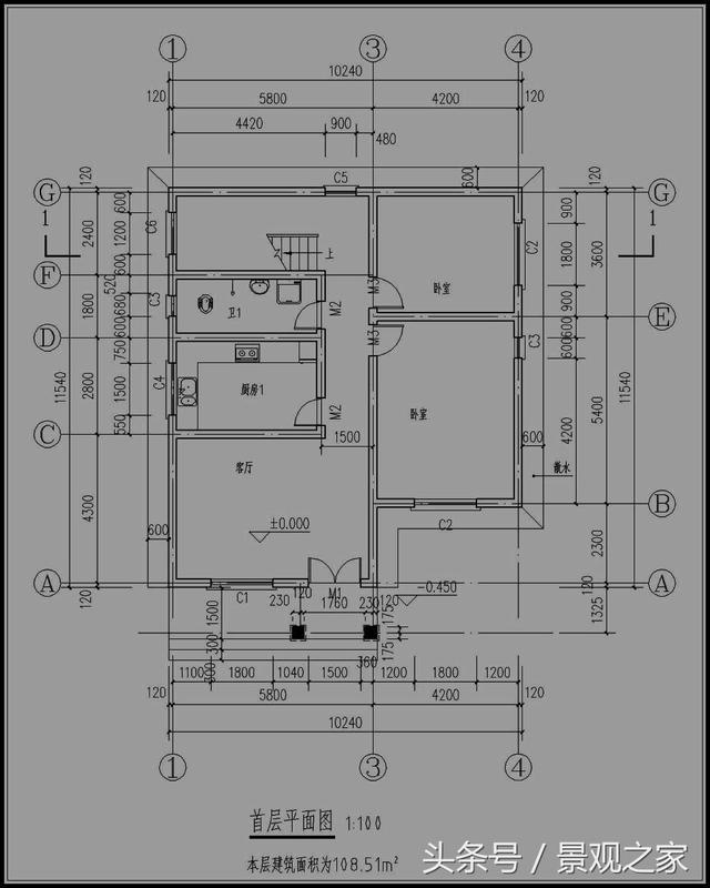 鄉(xiāng)村二層清新小別墅設(shè)計(jì)圖+效果圖