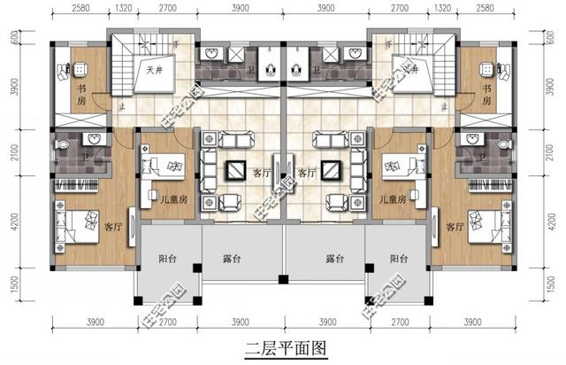 缺少宅基地，四套雙拼戶型來幫你